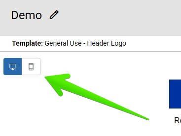 Desktop/Mobile view toggle